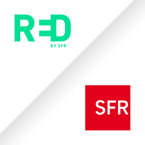 Logos RED et SFR