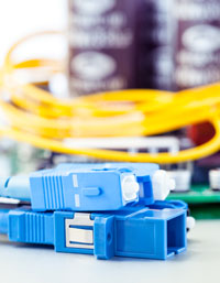 Cable installation fibre optique
