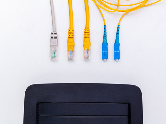 Installation fibre optique