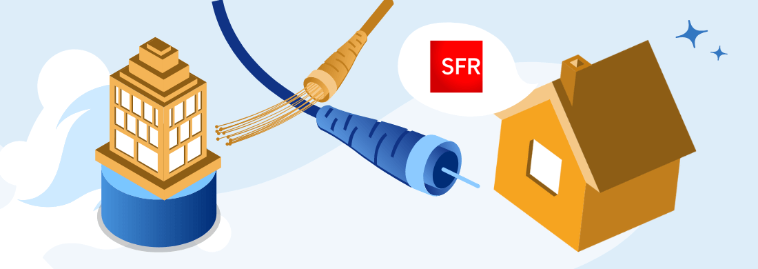 Installation fibre SFR