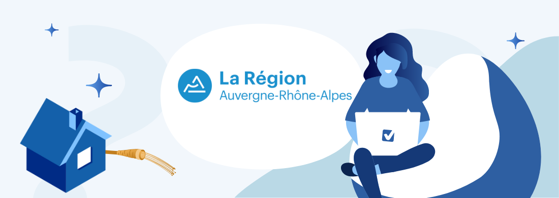 Couverture fibre Auvergne-Rhône-Alpes : carte, éligibilité