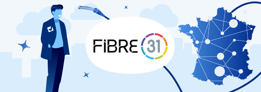 Fibre 31 : la carte de déploiement du RIP fibre