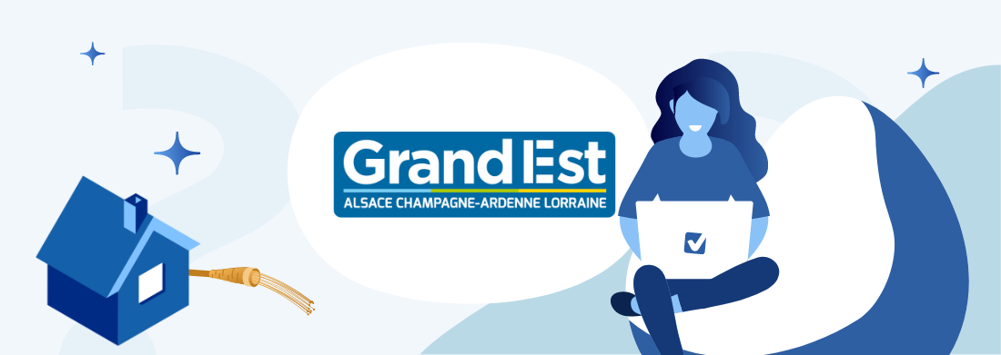 Couverture fibre Grand-Est : carte fibre et éligibilité