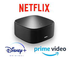 Box Power + Netflix, Amazon Prime, Dinsey+