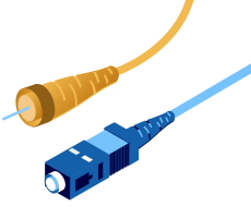 Fibre FTTH et FTTLA