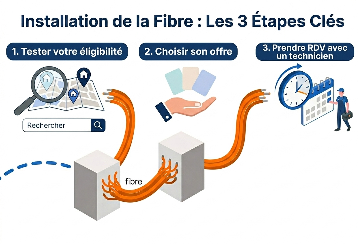 installation fibre free