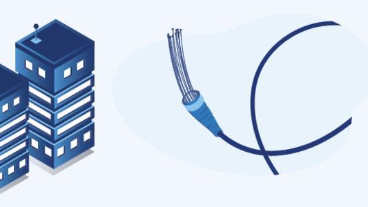Raccordement d'un immeuble à la fibre
