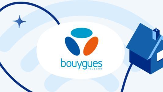 boîte à outils câble fibre logo bouygues et maison