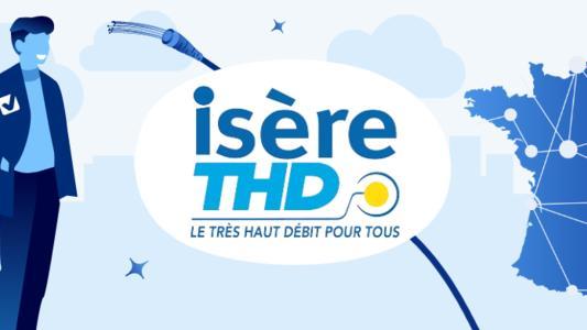 Isère fibre : la carte de déploiement du RIP Isère THD