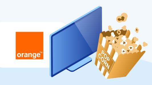 logo orange tv et popcorns